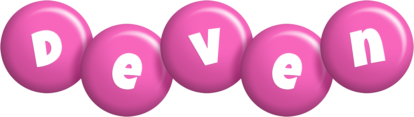 Deven candy-pink logo