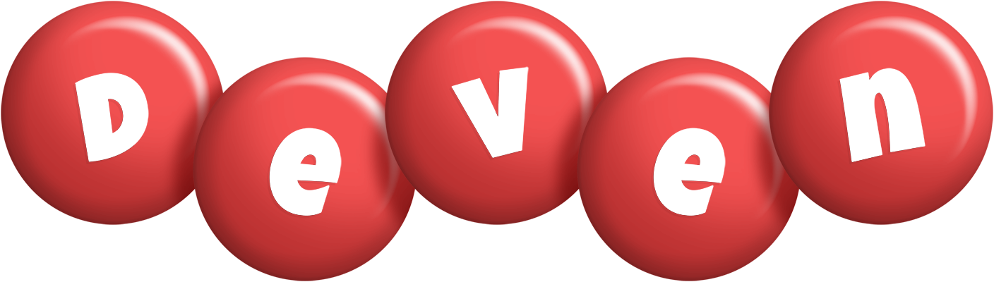 Deven candy-red logo
