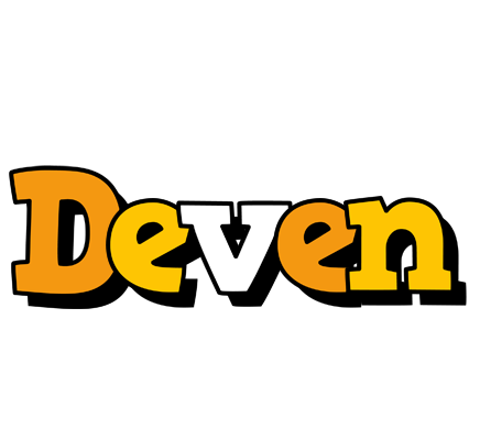 Deven cartoon logo