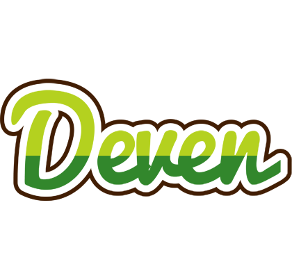 Deven golfing logo