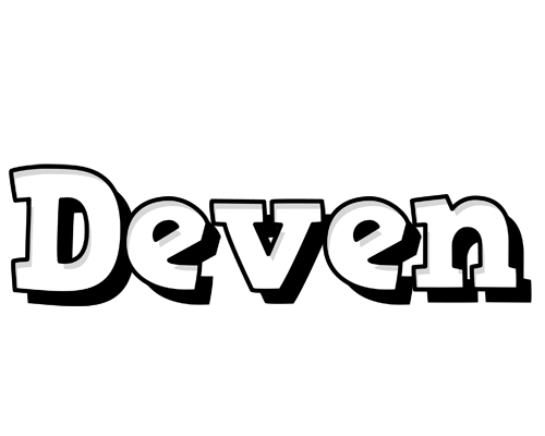Deven snowing logo