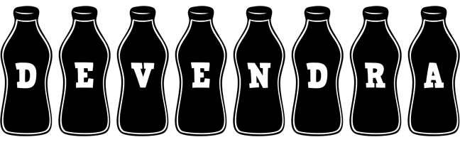Devendra bottle logo