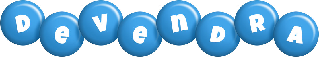Devendra candy-blue logo
