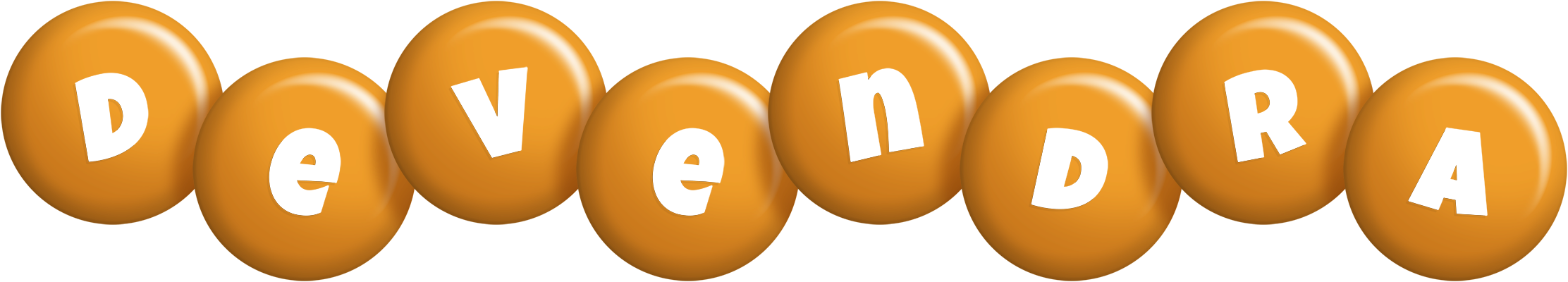 Devendra candy-orange logo