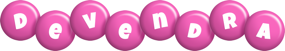 Devendra candy-pink logo