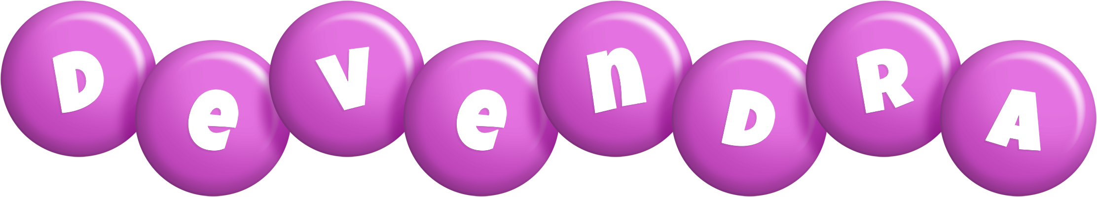 Devendra candy-purple logo
