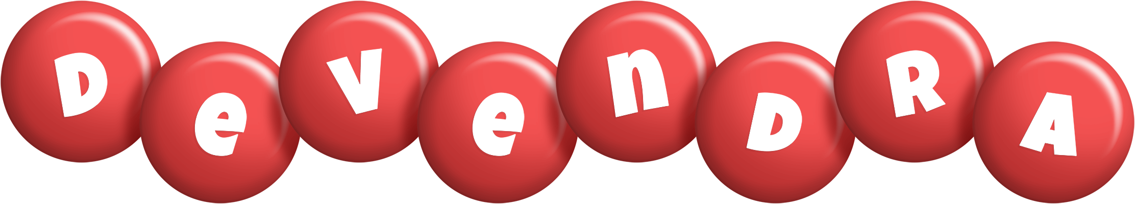 Devendra candy-red logo