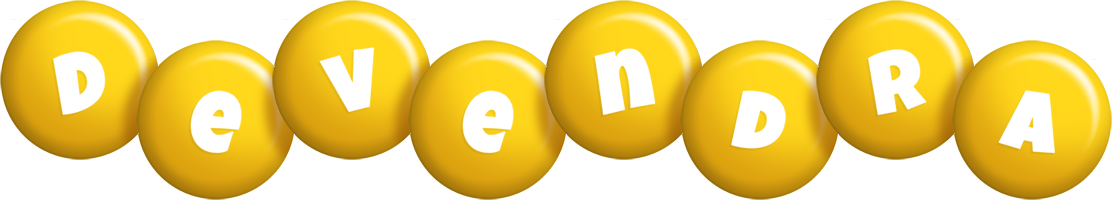 Devendra candy-yellow logo