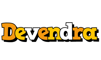 Devendra cartoon logo