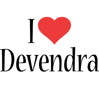 Devendra i-love logo