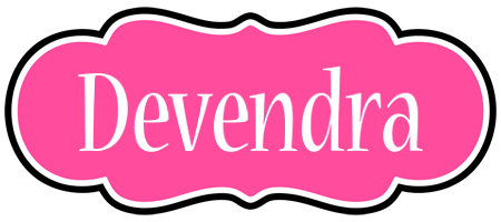 Devendra invitation logo