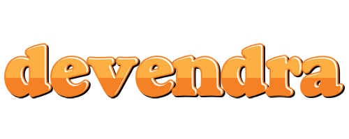 Devendra orange logo