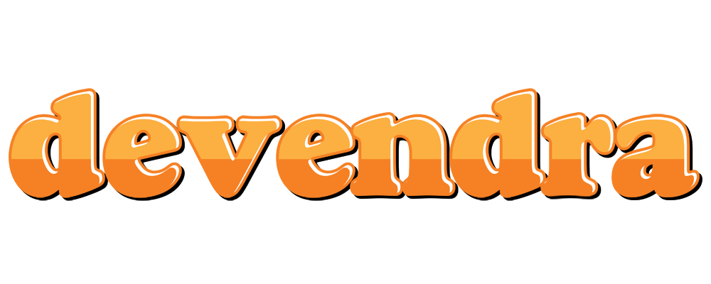 Devendra orange logo