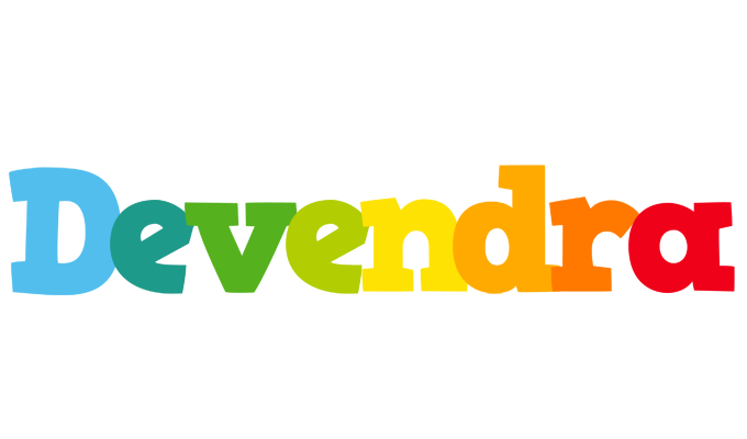 Devendra rainbows logo