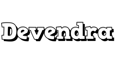 Devendra snowing logo