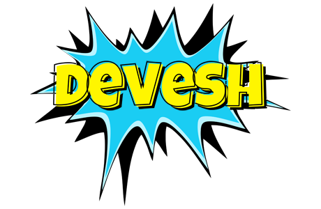 Devesh amazing logo