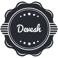 Devesh badge logo