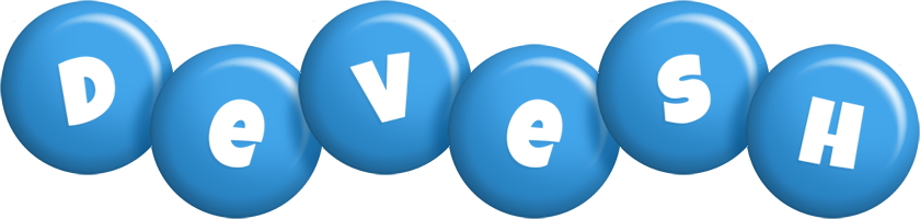 Devesh candy-blue logo
