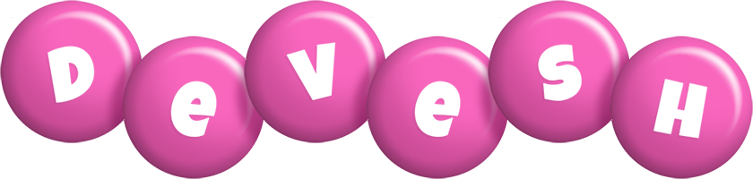 Devesh candy-pink logo