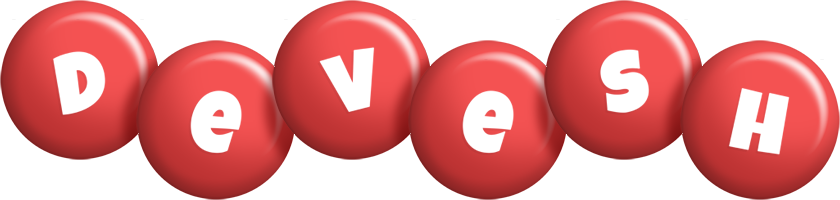 Devesh candy-red logo