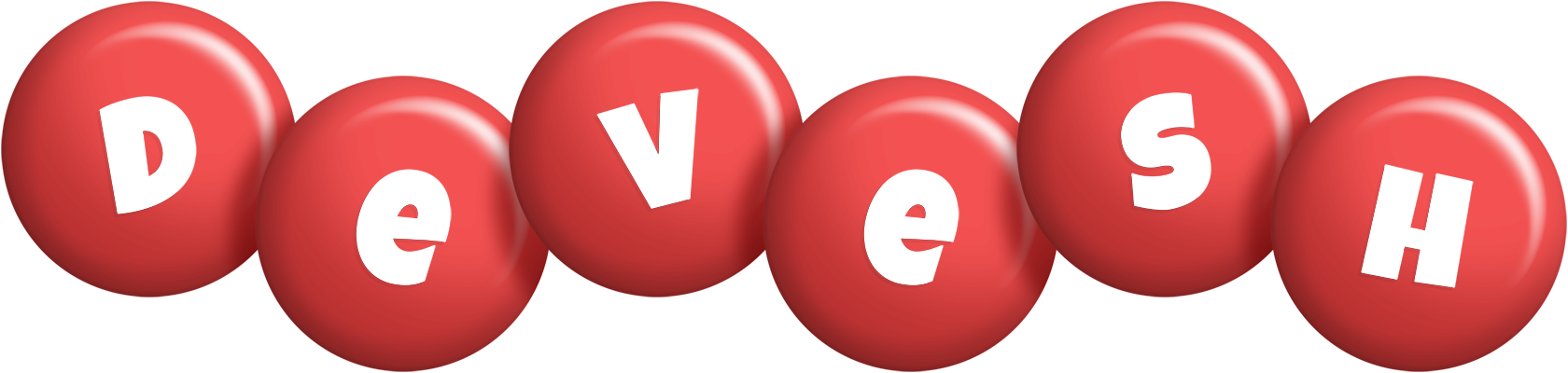 Devesh candy-red logo