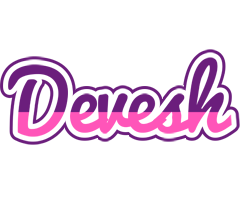 Devesh cheerful logo