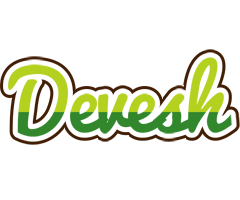 Devesh golfing logo