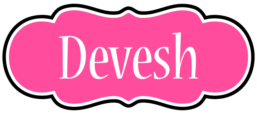 Devesh invitation logo