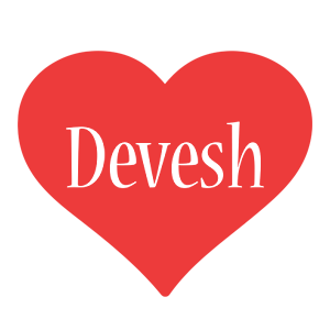 Devesh love logo