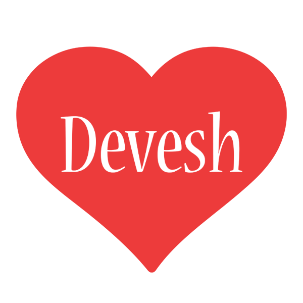 Devesh love logo