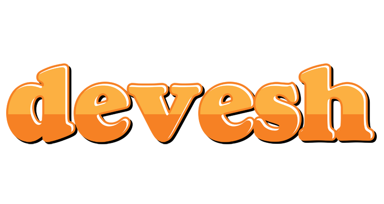 Devesh orange logo