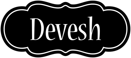 Devesh welcome logo