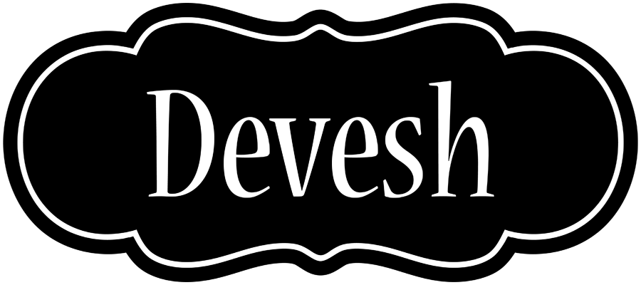 Devesh welcome logo
