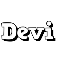 Devi snowing logo