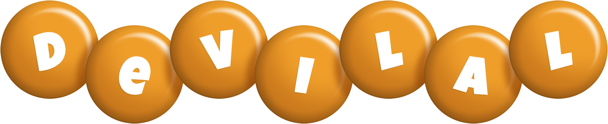 Devilal candy-orange logo