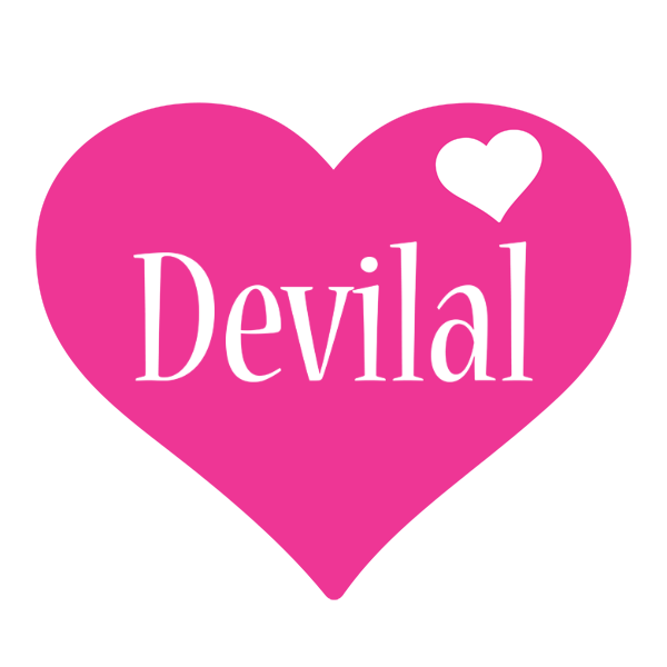 Devilal love-heart logo