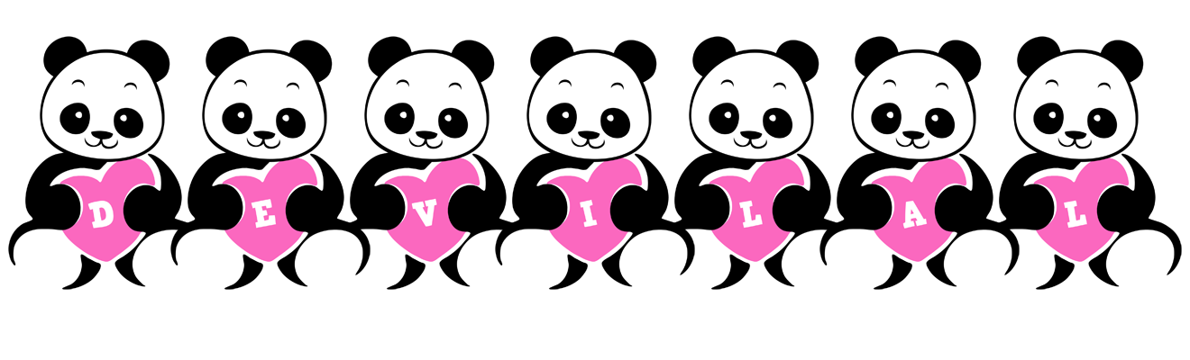 Devilal love-panda logo