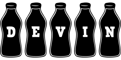 Devin bottle logo