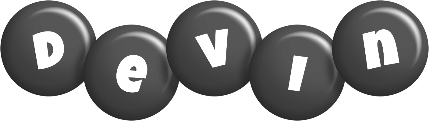 Devin candy-black logo