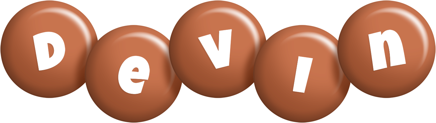 Devin candy-brown logo