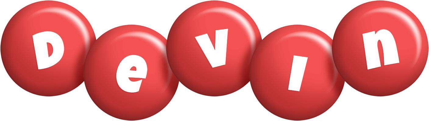 Devin candy-red logo