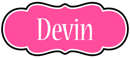 Devin invitation logo