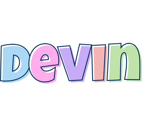 Devin pastel logo