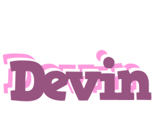 Devin relaxing logo