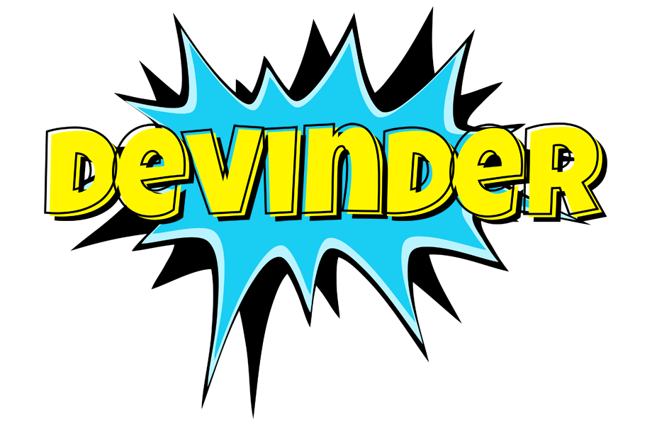 Devinder amazing logo