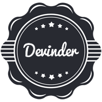 Devinder badge logo