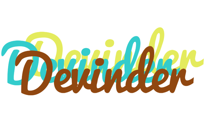 Devinder cupcake logo