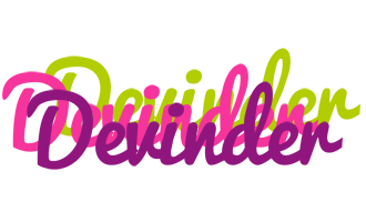 Devinder flowers logo