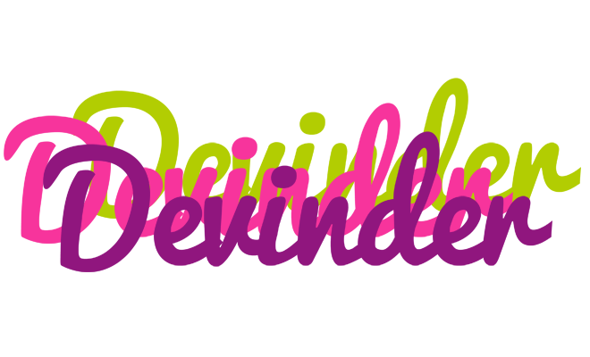 Devinder flowers logo