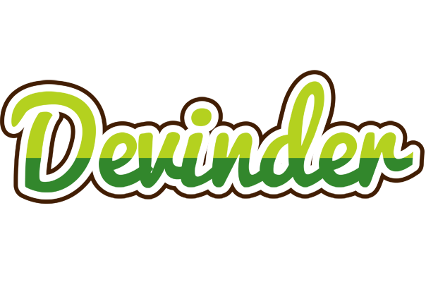 Devinder golfing logo